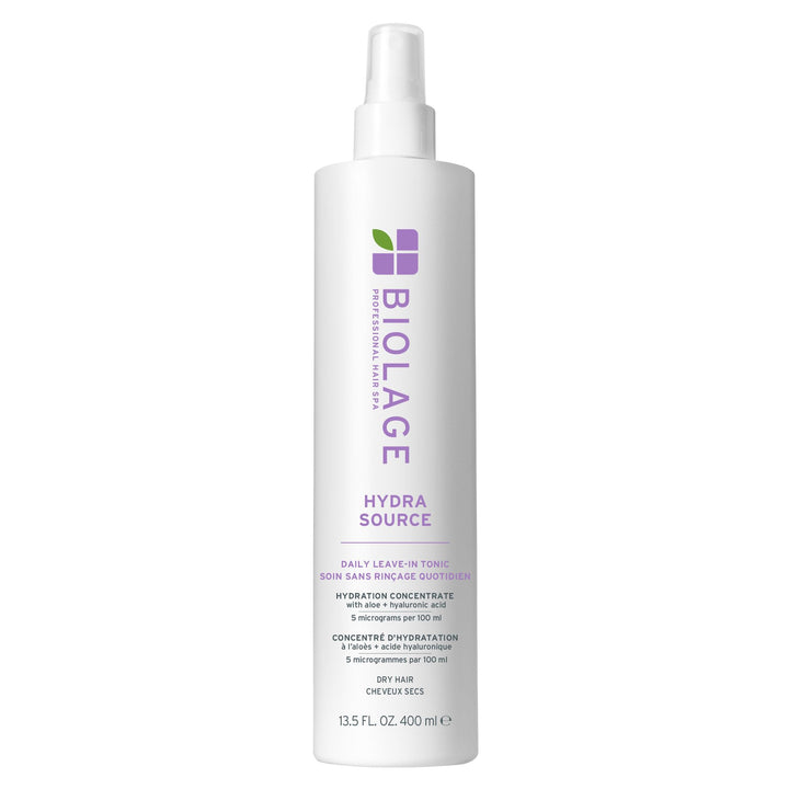 Biolage front packaging showing bottle and label for hydration benefits
