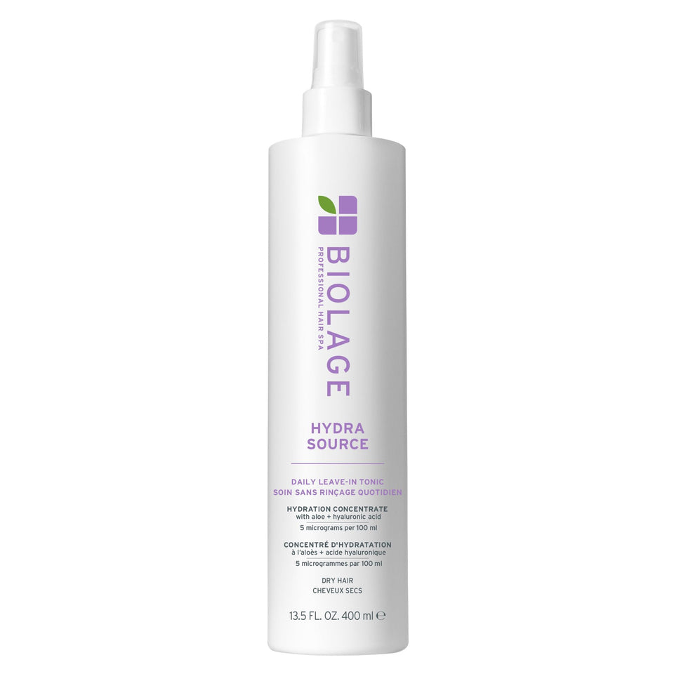 Biolage front packaging showing bottle and label for hydration benefits