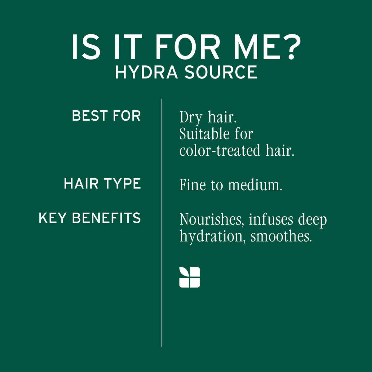 Biolage with aloe vera leaf emphasizing natural aloe benefit for softness and shine