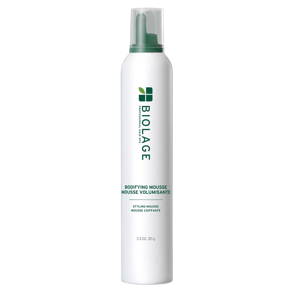 Biolage mousse front packaging showing brand and volume benefit