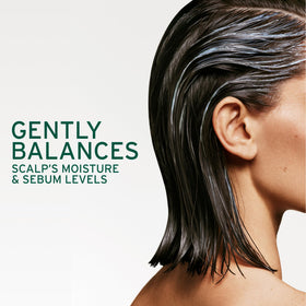 Biolage label close-up highlighting zinc pyrithione ingredient benefit