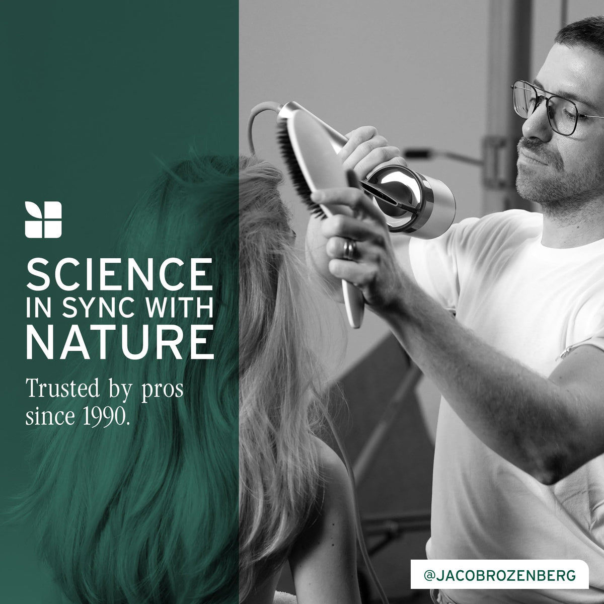 Biolage product used in shower routine showcasing refresh and balance