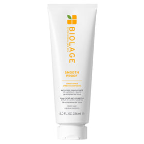 Biolage front packaging showing conditioner for silky, frizz-controlled hair