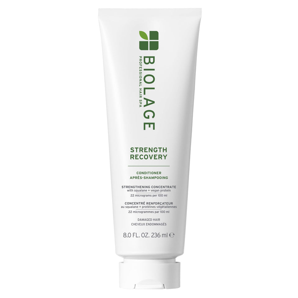 Biolage front bottle showing label and helps identify product quickly