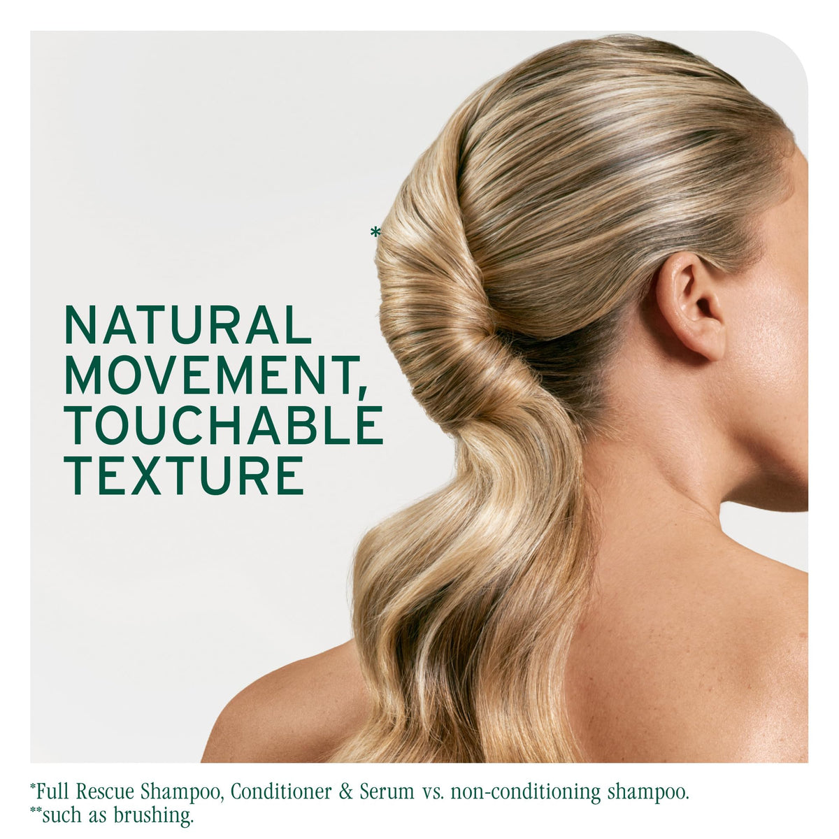 Biolage gelée close-up texture on fingertip showing lightweight hold and smooth shine