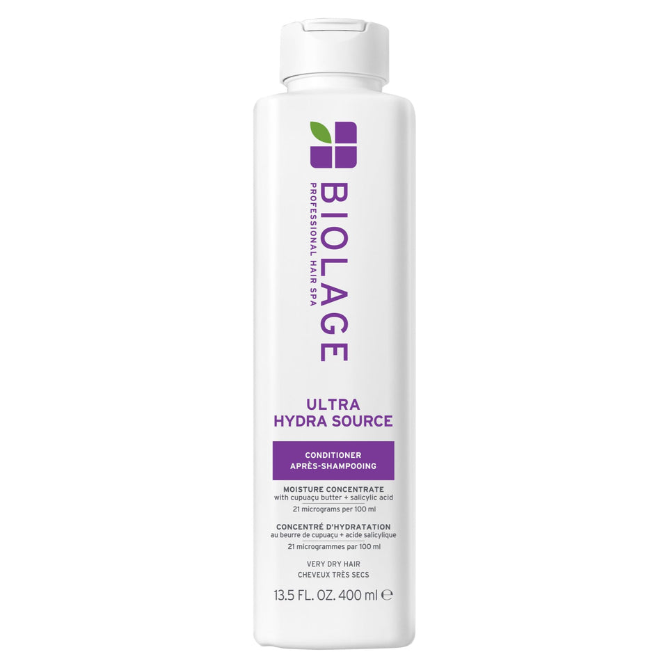 Biolage front packaging showing conditioner and hydration benefit