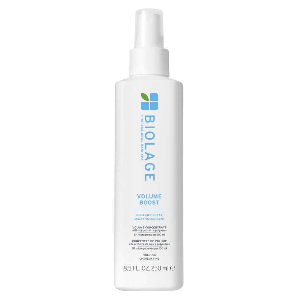 Biolage bottle front packaging showing volume boost branding and size