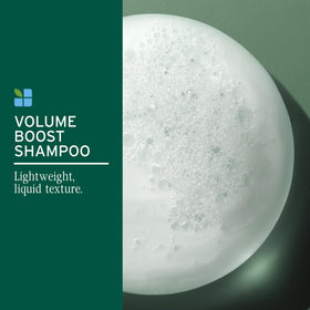 Recycled plastic mark on Biolage bottle highlighting sustainable packaging benefit