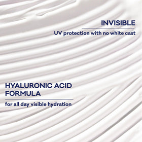 Bioré spread on hand demonstrating fast absorption and non-greasy feel