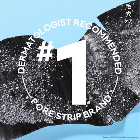 Bioré strip applied to nose demonstrating easy at-home use and convenience