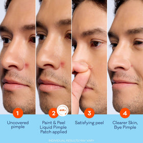 Bioré gel texture droplet detail showing smooth formula and spreadability