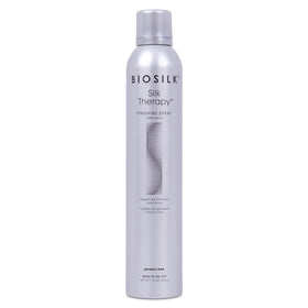 BioSilk front packaging showing product and brand, highlights strong hold benefit
