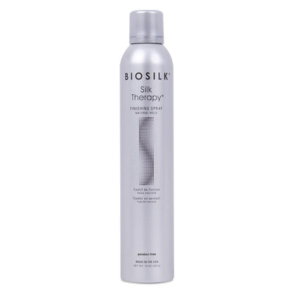 BioSilk front packaging showing label and 10 oz size with product benefit