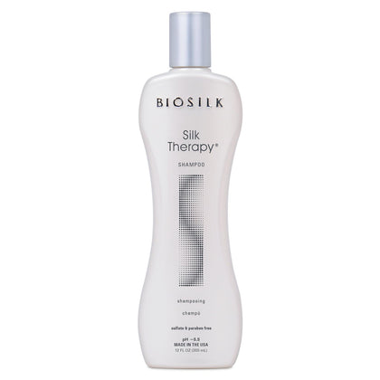 BioSilk front packaging 12oz shows product and benefits