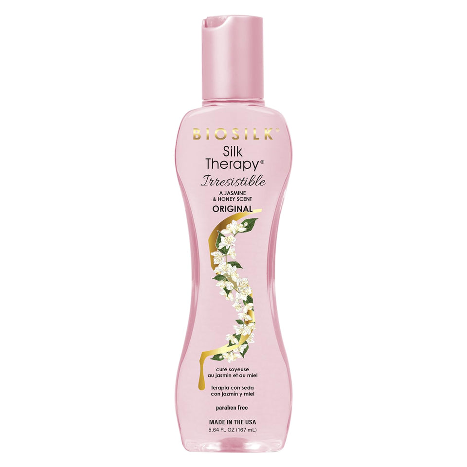 BioSilk front packaging showing bottle and scent for quick recognition and appeal