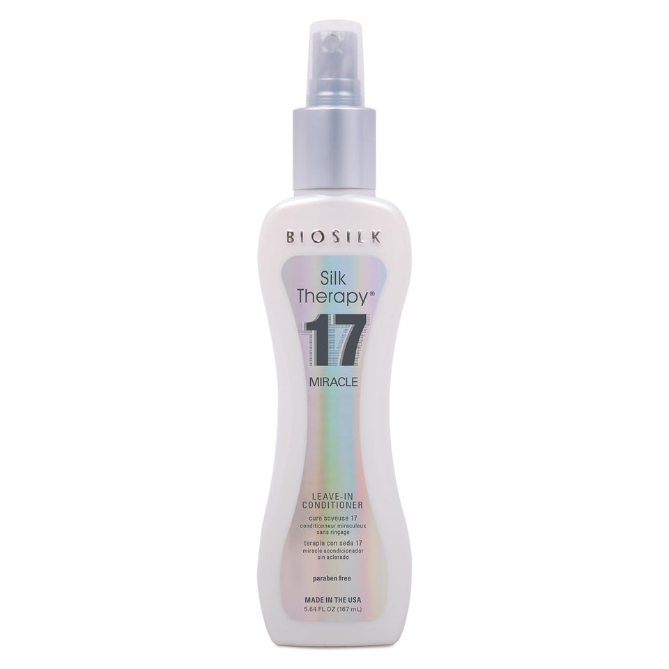 BioSilk Miracle 17 front packaging showing bottle and branding for quick ID and benefit