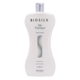 BioSilk bottle front label showing product name and benefits