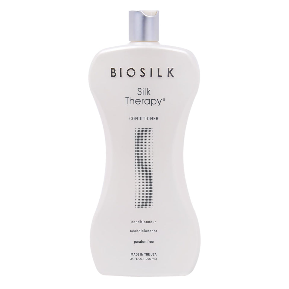 BioSilk bottle front label showing product name and benefits