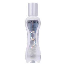 BioSilk front packaging showing lightweight leave-in bottle and benefits