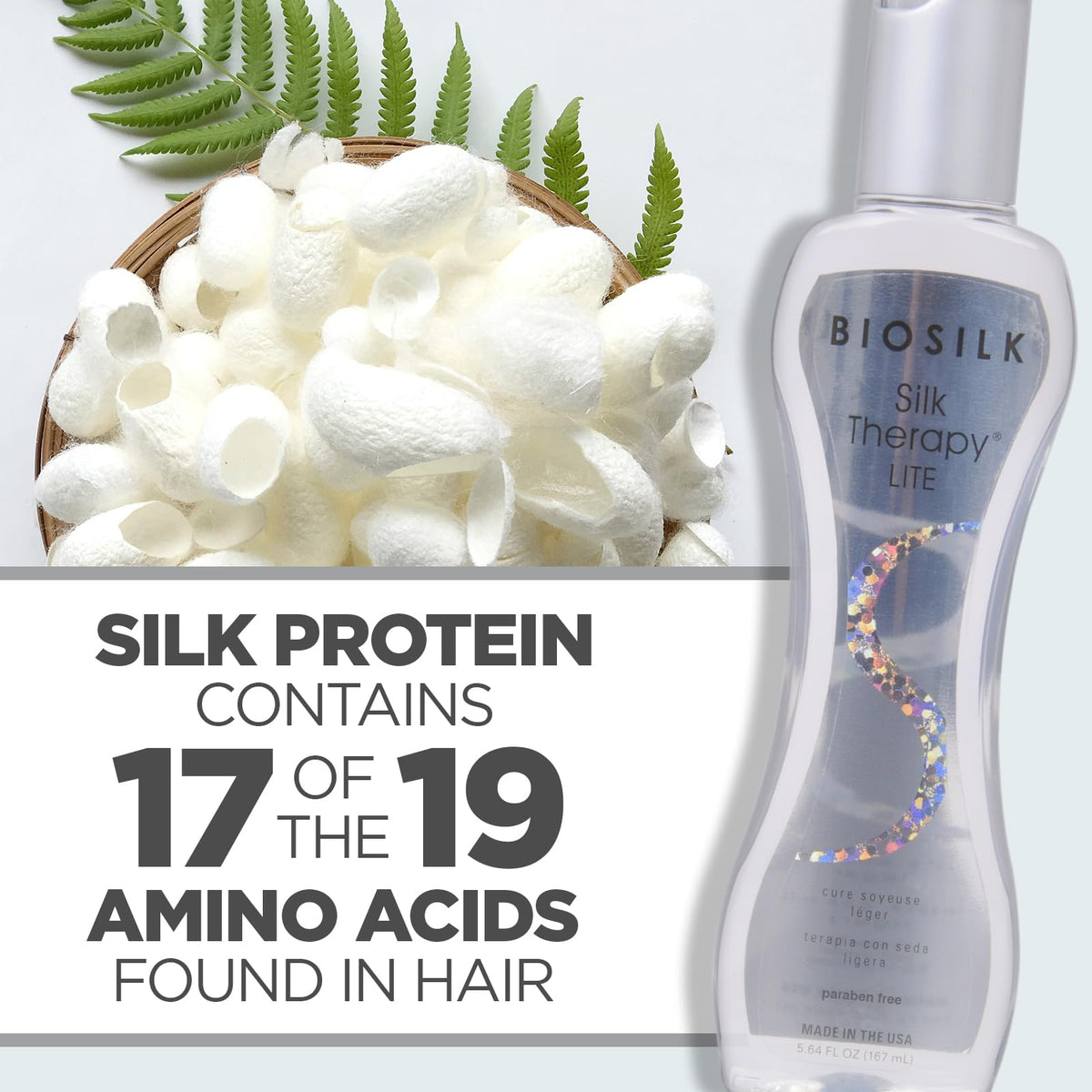 BioSilk in bathroom setting suggesting daily styling convenience