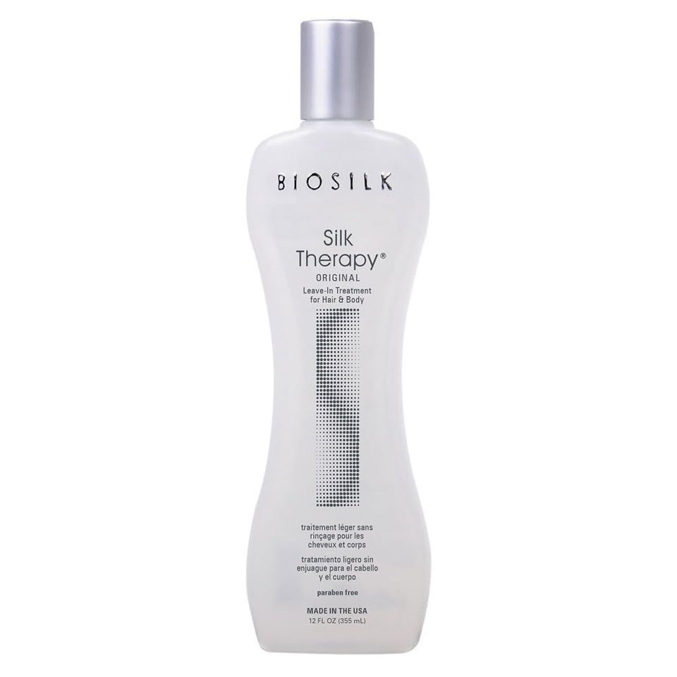 BioSilk front bottle view showing label and size for quick product ID and trust