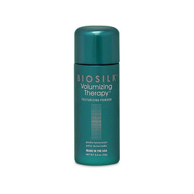 BioSilk front packaging showing compact volumizing powder for travel