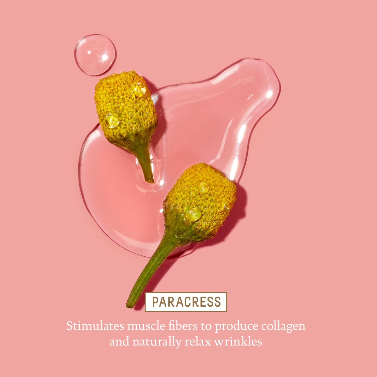 BIOSSANCE applying cream under eye with fingertip demonstrating gentle lifting benefit