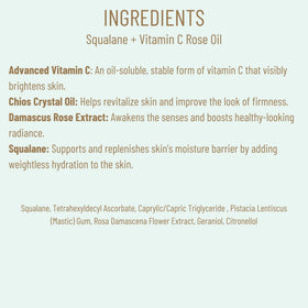 BIOSSANCE visual of Chios crystal oil and rose illustrating premium ingredients and radiance