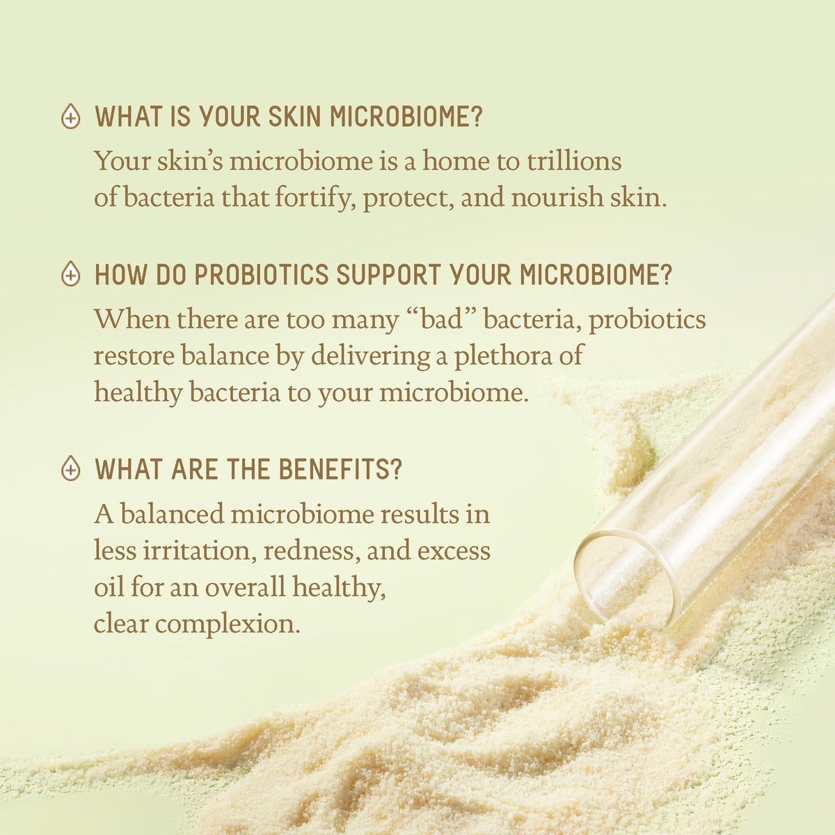 Biossance jar open revealing smooth gel texture for quick absorption benefit