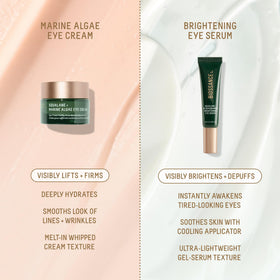 Biossance clear label close-up highlighting 5% niacinamide and squalane benefits