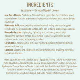BIOSSANCE packaging label detail emphasizing ingredient transparency and trust