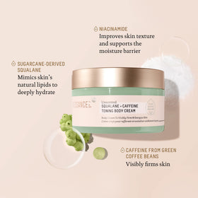 BIOSSANCE dispensing cream onto hand demonstrating easy application benefit