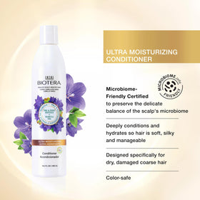 Biotera back label with ingredient list and color-safe sulfate-free claims