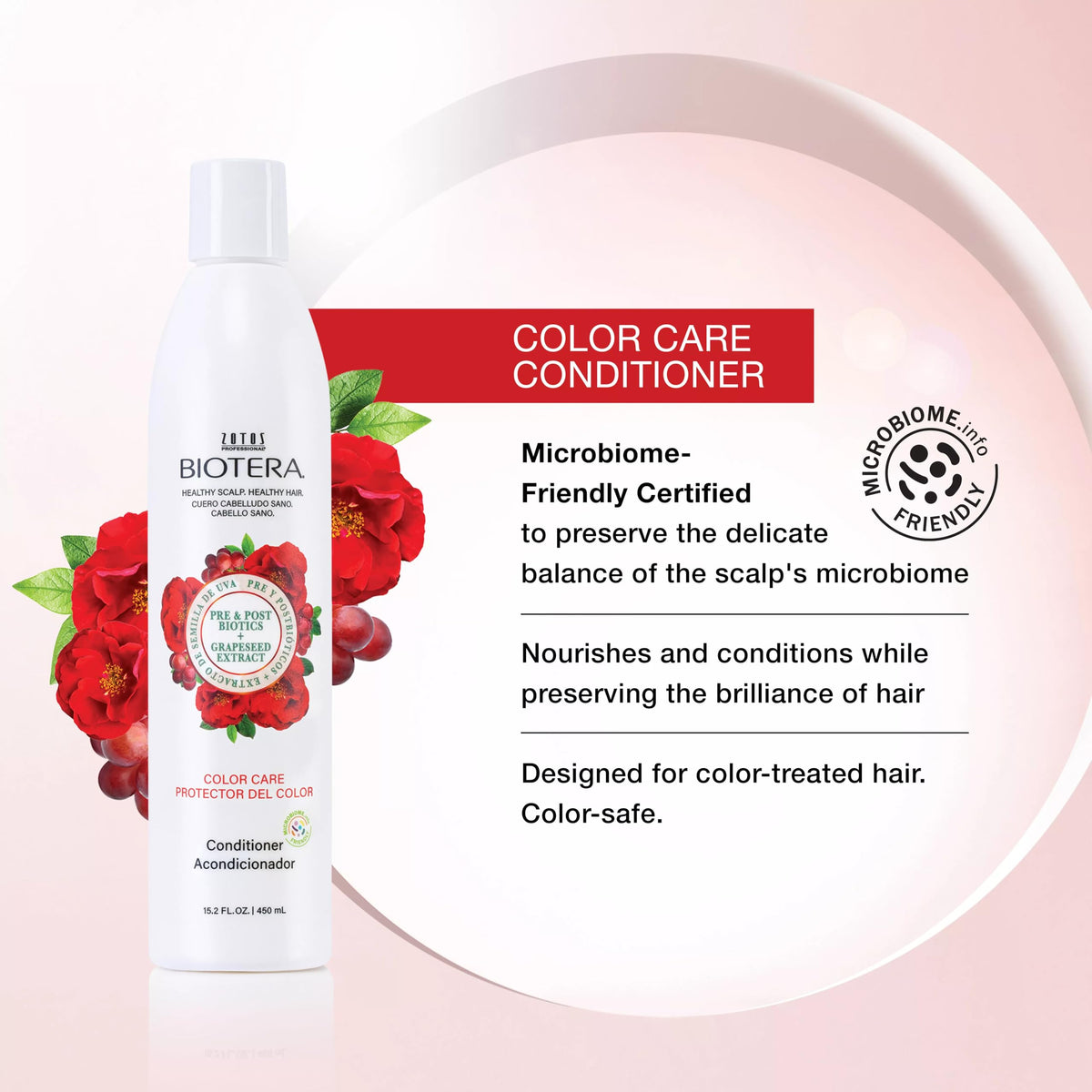 Biotera label close-up highlighting product claims and benefits