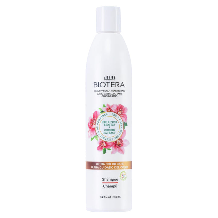 Biotera front bottle image showing clean design and color protection benefits