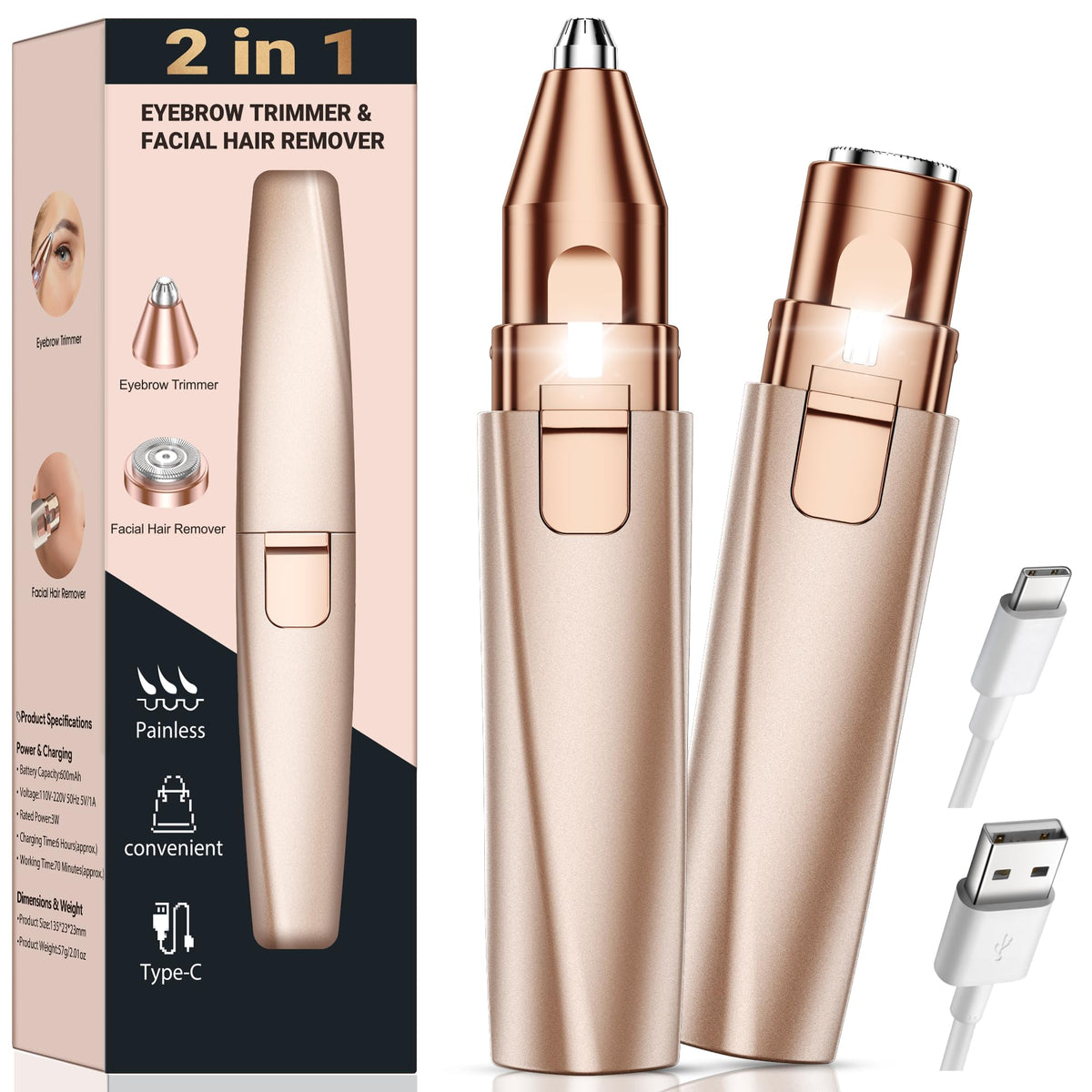 bissuuy front view of device showing sleek design and easy grip benefit