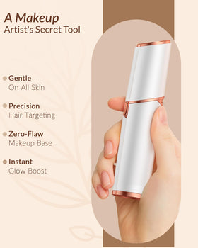 bissuuy used during makeup prep showing smoother foundation application benefit