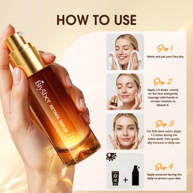 BIYSBER lifestyle bathroom scene showing morning or night skincare routine