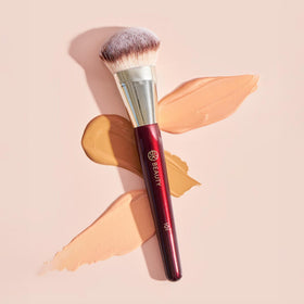 BK BEAUTY 101 next to foundation bottle showing minimal product waste