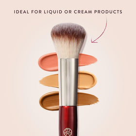 BK BEAUTY angled head detail demonstrating shape for seamless buffing