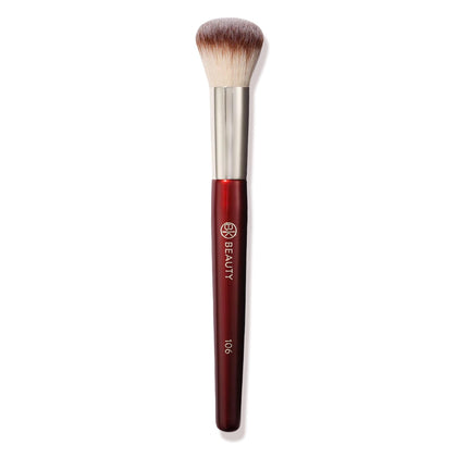 BK BEAUTY brush front view showing dense dome for flawless blending