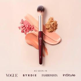 BK BEAUTY 108 on vanity with powders highlighting professional quality and cruelty-free benefit
