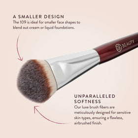 BK BEAUTY 109 applying cream contour and blush for multidimensional results