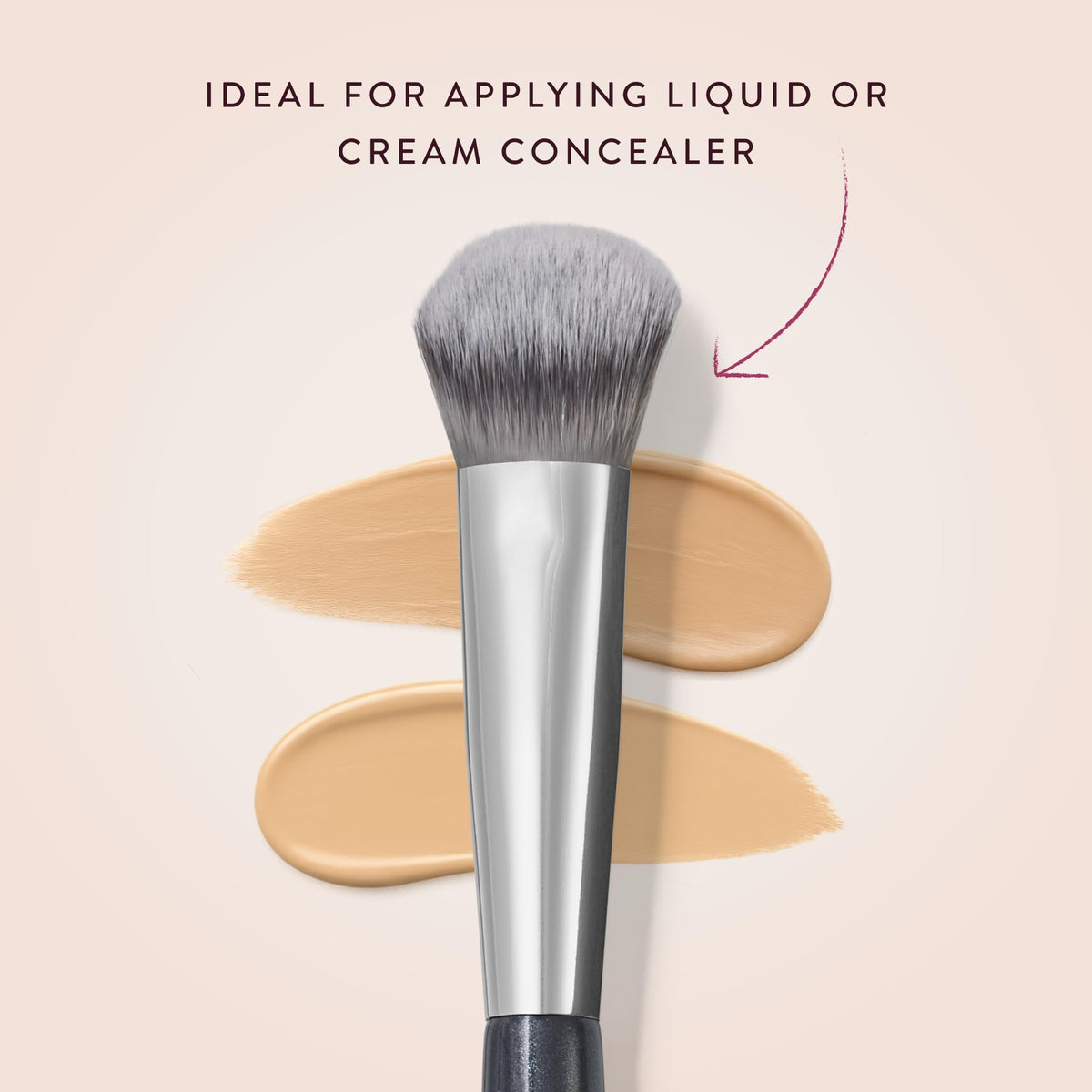BK BEAUTY Angie A506 applying concealer under-eye for precise coverage and natural finish