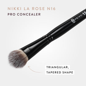 BK BEAUTY N16 in use under-eye blending concealer for seamless finish