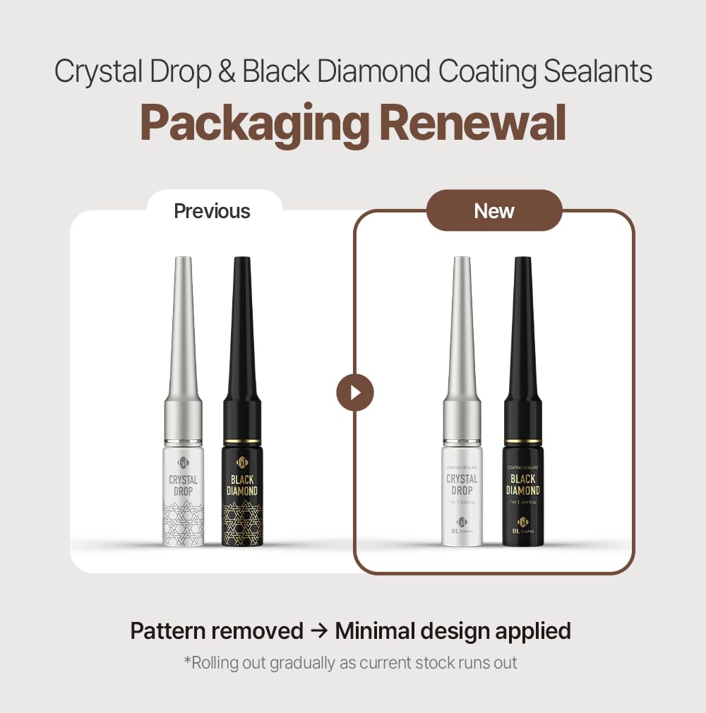 BL Lashes water resistance demo with droplets beading on sealed lashes