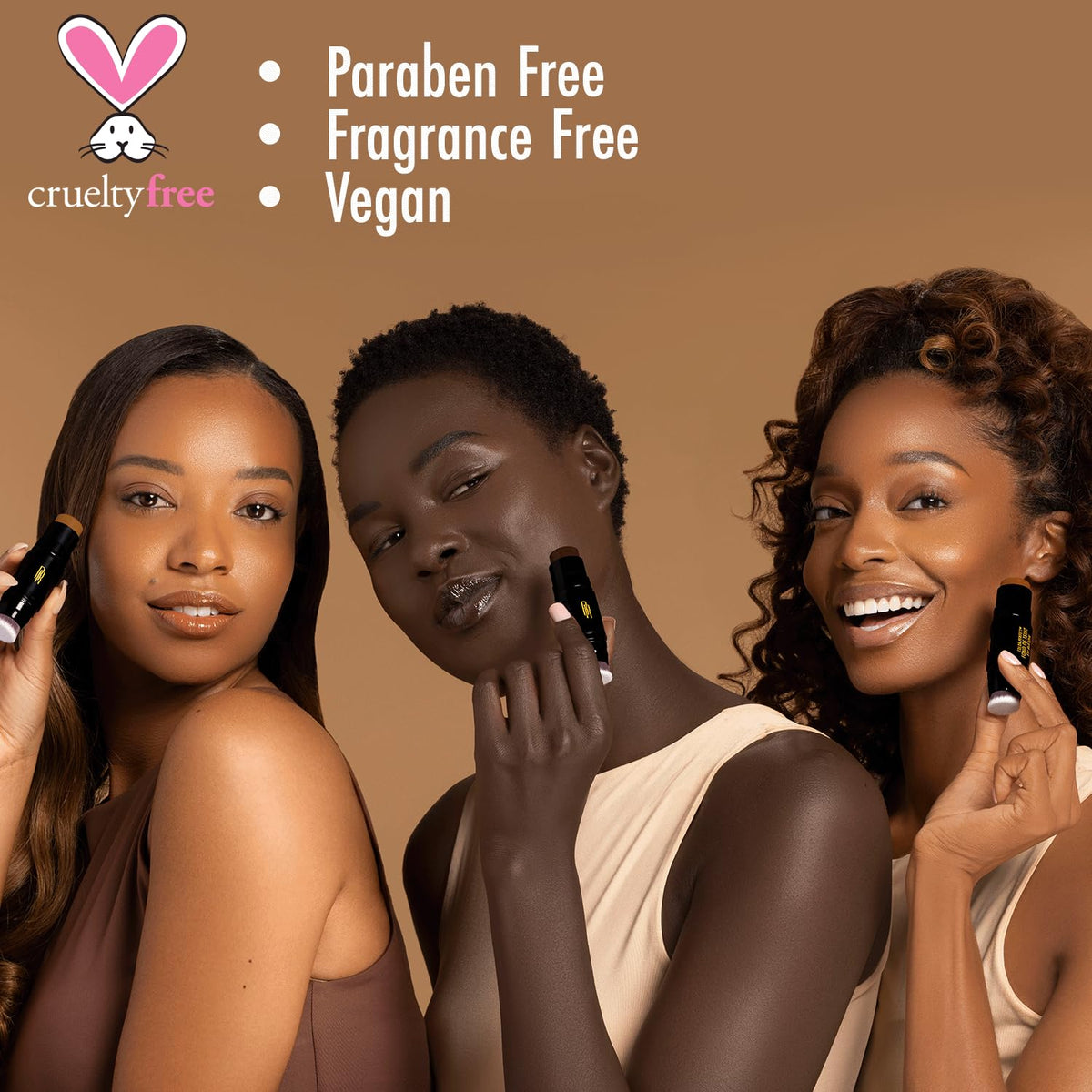 Black Radiance packaged in travel case highlighting portability and protection benefit