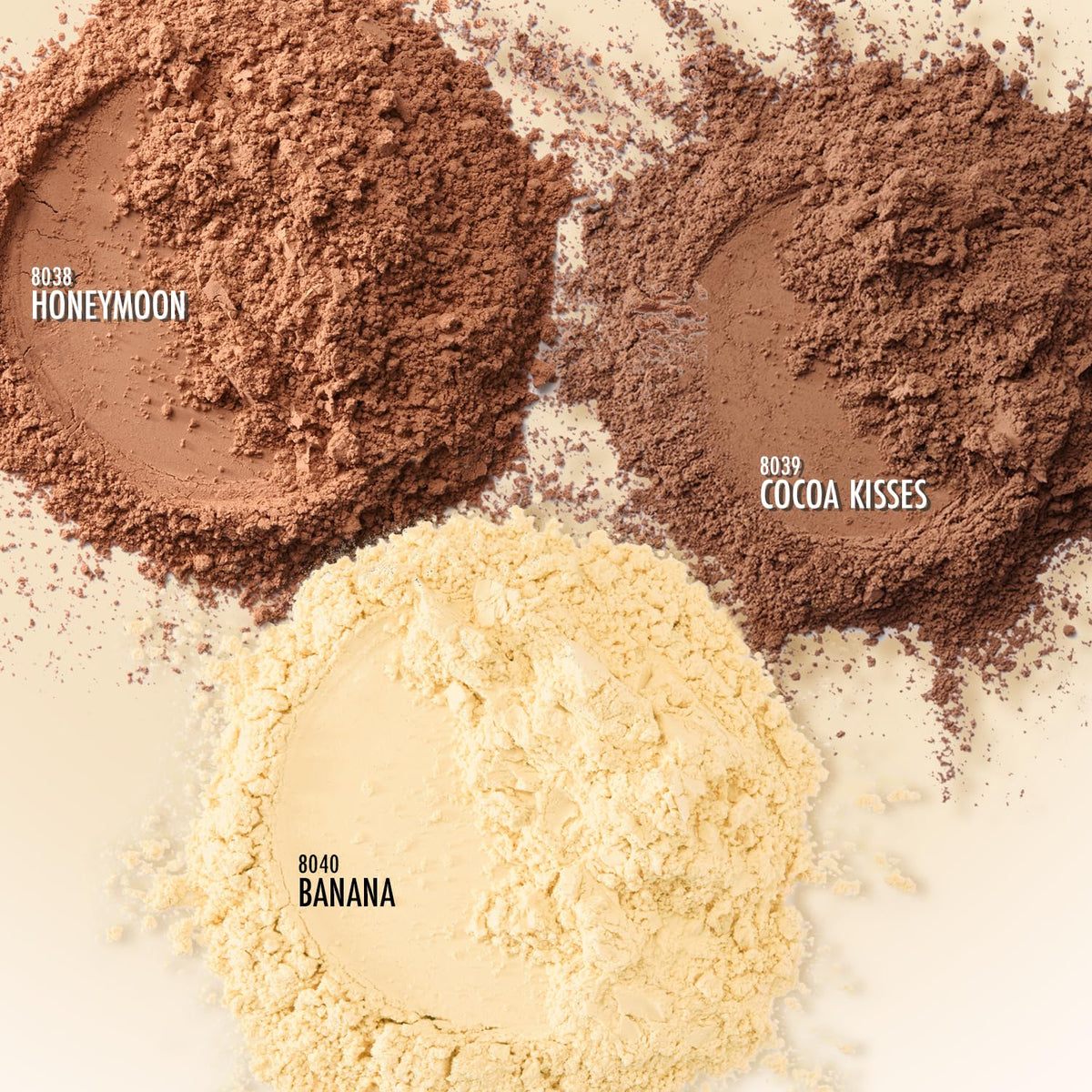 Black Radiance powder applied under eye demonstrating brightening and crease control