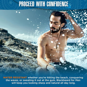 Blackbeard for Men bristle texture showing smooth tint for even application