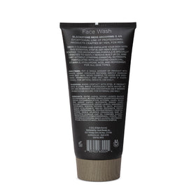 Blackstone close-up of foamy texture demonstrating gentle exfoliation and cleanse